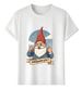 Women's T-Shirts Tshirt Muscle Freaks Gnome Obligame Pro Estilo Dwarf Mascot_ecoleips.com