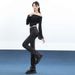 Fleece-lined Micro-flare Jeans Women, Winter Korean Style, Vintage Hot Girl Look, Slim Fit, Elongates Legs, Slimming,_ecoleips.com