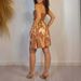 Women's Slimming Elegant Floral Print Two Piece Set Spring Summer Beach Vacation Outer Dress And Shorts Ensemble_ecoleips.com