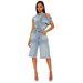 Women's Clothing Women's Casual Fashion Strapless Off-Shoulder Slim Fit Denim Jumpsuit For Formal & Casual For Women_ecoleips.com