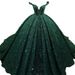 European And American Wedding Dress 2025 New Deep V One Shoulder Palace Style Big Fluffy Wedding Dress Trailing Wedding Dress_ecoleips.com