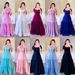 2025 New Cross-Border Spring/Summer European And American Women's Dress, Off-Shoulder Floral Long Fairy Dress_ecoleips.com