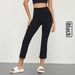 Women's High-Waisted Flared Pants Spring/Summer Seamless Peach Shaped Casual Yoga Pants Hip Lifting Outdoor Sports Nude Feel_ecoleips.com