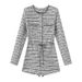 Inspired Long Sleeved Jumpsuit For Women High Waisted Slim Fitting Leggings Autumn Fashion Flattering Design_ecoleips.com