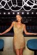 ZC-3629 New Tassel Elegant And Sexy Deep V-Neck Strap Dress For Women_ecoleips.com