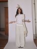 Ress. M Thirteen Elements Simple Irregular Multi Wear Style Stylish Small Shirt Tank Elegant Tie Up Top_ecoleips.com