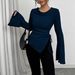 2025 European And American Foreign Women's Simple T-shirts, Comfortable Casual Tops, Fashionable Versatile Slim-fit_ecoleips.com