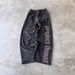 Fashion Retro Street Style Loose Sweatpants Men Women Casual Trousers Leopard Print Trendy 2025 European American Foreign Trade_ecoleips.com