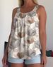 Aria Basics Aria Basics Women's Camisole European And American Cross-Border 2025 New Graffiti 3D Digital Print Casual Sleeveless Vest_ecoleips.com
