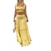 Women's Clothing Seaside Holiday Style Long Skirt Suit New Style Fashionable And Elegant Lace Up Suspender Skirt Two Piece Suit_ecoleips.com