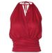 Sexy Deep V Tank For Women 2025 Spring New Fashion Slim-Fit Backless Solid Color Tie-Up Mini Tube Top Wholesale_ecoleips.com