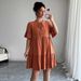 Women's Clothing High End Simple Style Strappy Solid Color Skirt Women's Dress Women's Clothing Spring And Summer_ecoleips.com