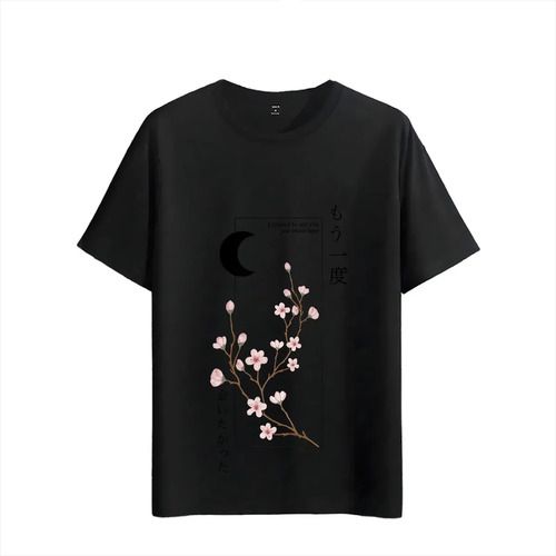 Women's T-Shirts Tshirt Muscle Freaks Cherry Blossoms Japanese Floral Style_ecoleips.com