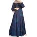 Women's Clothing Muslim Malay Dress Full Sleeve Round Neck Robe Long Skirt_ecoleips.com