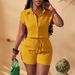 Women's African Black Fashion Stand Collar Button Short Sleeve Two Piece Set Colorful Style Clothing_ecoleips.com