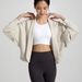Women's Clothing Modal Shawl Top Sand Washed Air Layer Sports Slim Cardigan Yoga Suit Jacket_ecoleips.com