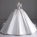 Women's Clothing New Main Dress High Quality Texture Retro Heavy V Neck Trailing_ecoleips.com