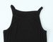 2025 European And American Cross-border Women's Summer Ribbed High-waisted Slim-fit Bodycon Dress With Slit_ecoleips.com