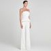 In Stock|European American Cross-border White Strapless Top And Long Pants Elegant High-waisted Women's Fashion Casual_ecoleips.com