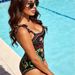 New Style Women's One Piece Swimsuit Slimming Push Up Conceals Tummy Sexy Small Bust For Hot Springs_ecoleips.com