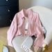 Women's Petite Short Striped Long Sleeved Shirt Jacket Korean Style Versatile Design Early Spring in Stock Real Photos_ecoleips.com