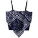 Women's Clothing Silk Scarf Backless Halter Top Women's Paisley Design Ice Silk Breast Pads Spring Wear Short Style Inner Layer Top_ecoleips.com