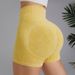 Women's Clothing Sand Washed Yoga Shorts High Waist Hip Lifting Fitness Pants Quick Drying Running Sports Tight Shorts Outer Wear Three Quarter Pants_ecoleips.com