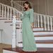 Fashion New Dress Temperament Chiffon Banquet Long Skirt Evening Dress_ecoleips.com