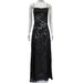 Wind 2023 Summer New Fashionable And Sexy Perspective Seaside Resort Slimming Strap Skirt Floral Dress_ecoleips.com