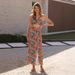 Women's Clothing Personalized Fashion Lace Camisole Linen Split Set European American Style_ecoleips.com