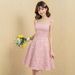 Sexy A-Line Dress Style Backless Pink With Bow For Women_ecoleips.com