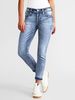 Women's Slim Fit Jeans European And American Style Versatile Embroidered Skinny Pants_ecoleips.com