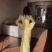 Elegant Victorian-Inspired Lace Maxi Dress With Long Sleeves – Flowy Bell Sleeves & High Waist Tailored Fit_ecoleips.com