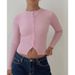 DiYun European And American Y2K Hot Girl Solid Color Long Sleeve Inner Vest Knitwear Women's Clothing 2025 Autumn/Winter_ecoleips.com