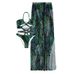 Floral Pattern Three Piece Bikini Set for Women Halter Neck Swimwear with Mesh Maxi Skirt Hollow out Tie Strap Design_ecoleips.com