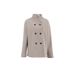 Double-breasted Woolen Coat Women's Winter Thickened Woolen Coat Medium And Long_ecoleips.com