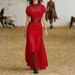 2026 European And American Cross-border Independent Site Bohemian Elegant Sexy Mesh Sheer Dress_ecoleips.com