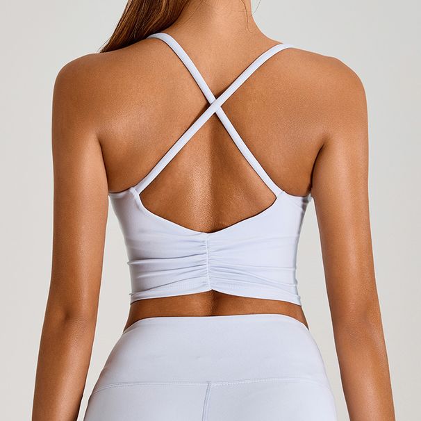 Women's Clothing Back Vest Yoga Sports Bra Women's Quick Drying Running Fitness Clothes_ecoleips.com