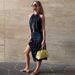 Women's Deep V Neck Backless Halter Neck Dress Sexy Tie up Waist Slit European American Style Casual Dress_ecoleips.com
