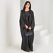 Luxury Middle Eastern Style Embellished Kimono Cover-Up - Loose Boho Open Front Cardigan For Festivals & Daily Wear_ecoleips.com