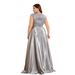 plus Size Women's Long Sleeve V Neck Fishtail Evening Dress European American Style Cross Border Hot Selling Spot Dress for Banquet_ecoleips.com
