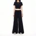 Voya 2026 Women's European American Sports Style Wide-Leg Casual Pants For Autumn And Winter,Color-Contrast Loose-fitting, Slimming Floor-length Pants_ecoleips.com