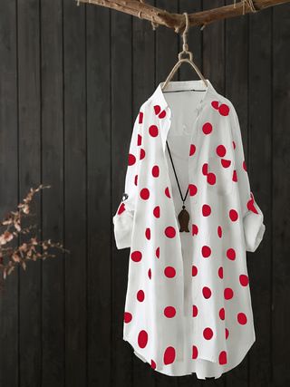 Women's Clothing Summer New Casual Loose Wide Striped Collar Sun Protection Clothing Long Shirt Style Jacket_ecoleips.com