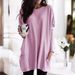 Women's Long Sleeve Casual T-Shirt Autumn Top With Pockets Comfortable Fashion Ladies' Clothing_ecoleips.com