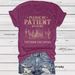 European And American T-Shirt Summer Women's Western Cowboy Retro Pattern Round Neck Short Sleeve Casual Fashion Export_ecoleips.com