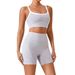 Women's Clothing Nude Tight Outdoor Sports Underwear Women's Strap Contrast Color Suit Sling Yoga Clothes_ecoleips.com
