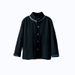 girl 2025 Winer New Rero Chinese Syle Buon Conras Color Sand Collar Sand Washed Linen Jacke Women's Shor Coon_ecoleips.com