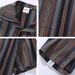Unisex Japanese Retro Americana Style Striped Shirt Short Sleeved Hawaiian Cuban Collar Trendy Clothing for Women_ecoleips.com