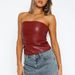 Women's Clothing Wrap Top Backless Solid Color All Match Sexy Nightclub Top Vest_ecoleips.com