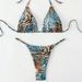 Sexy Triangle Bikini Set – High-Elasticity Swimwear For Women | Quick-Dry Polyester Fabric With Removable Padding (Export Quality)_ecoleips.com